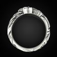 Wolf-band-ring-10.jpg Archivo STL Anillo banda lobo・Plan de impresora 3D para descargar