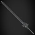 KiritoSwordClassic2Base.jpg Sword Art Online Kirito Elucidator Sword for Cosplay