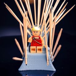 20180506-Netpicks1c.jpg Archivo STL Trono de madera・Modelo imprimible en 3D para descargar