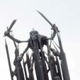 4-armed-skeleton-print.jpg Esqueleto de cuatro brazos monstruo criatura de fantasía
