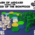 Menvsbrood.jpg Pocket-Tactics: Men of Midgard against the Brood of the Ironwood (Second Edition)