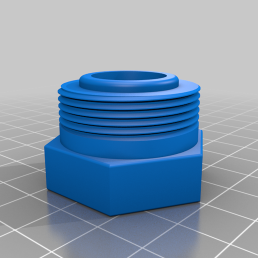 Reich Thermostat Adapter 3D model