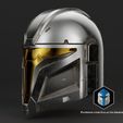 10001-2.jpg Mando Spartan Helmet - Version 1 - 3D Print Files