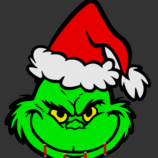 Archivo STL Grinch - Portallaves 🎄 ・Diseño imprimible en 3D para ...