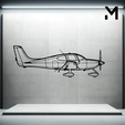 tempest-mk-v.png Wall Silhouette: Airplane Set