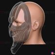 19.jpg Viper Ghost Face Mask - Dead by Daylight - The Horror Mask 3D print model