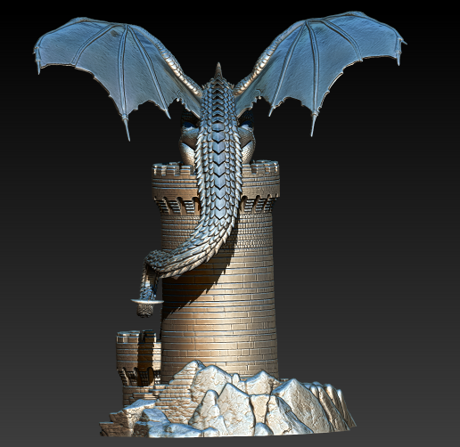 Screenshot-1892.png Sentinela do Fogo Lunar - Dragão empoleirado na torre