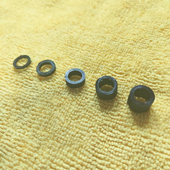 Untitled-design-14.png Airsoft Sniper Rifle Power Rings (Spring Spacers) For VSR-10, BAR-10, and more.
