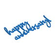 HappyAnniversaryGiftTagWithoutJumpRing3DImage.png Happy Anniversary Gift Tag