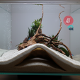 Abyss-Den-3d-printed-aquarium-terrarium-cave-pet-hide-shelter-by-Aquireef-main.png Aquarium & Terrarium Cave - Pet Shelter and Hide: easy printable pet safe design