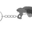 Snub_Pistol_Keychain_1.2654.jpg Keychain - Snub Pistol - Gears of War - Printable 3d model - STL files