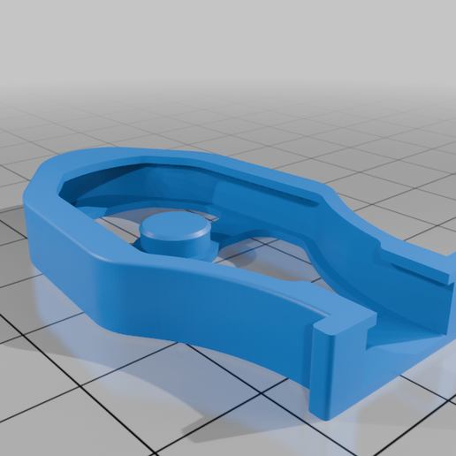 ImpulseRC Echo arm bumper 3D model