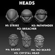 Heads.jpg Greater Good Space Miners -- Infantry Team