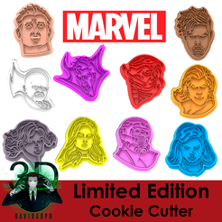 MarketingPack_WhatIf.png STL file WHAT IF LIMITED EDITION COOKIE CUTTER・3D printer design to download, DavidGoPo3D