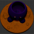 od2.png odish pot for flowers with base that works as chia pet