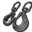 IEAIEUIEAIEAIEAEIAA.jpg Locking Hook / Detachable Swivel Hooks Snap Hook / swivel hook / HOOK STL