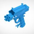 054.jpg SFX underwater P11 gun from the movie Lara Croft Tomb Raider: The Cradle of Life 2003 3d print model