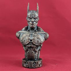 66225969_2878645608829005_4201243670717923328_n.jpg Archivo STL Busto de murciélago・Diseño imprimible en 3D para descargar