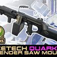 1-Dfender-Quark-M-mount.jpg Acetech Quark-M (Quark-R)  Empire Dfender M249 SAW Minimi tracer mount