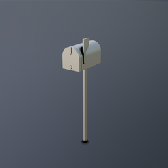 mail_1.png Archivo STL Buzón・Idea de impresión 3D para descargar