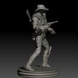 desktop-7.jpg Hell Sheriff High Poly for 3d Print