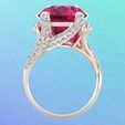 Nhan-nu-da-mau-N4339-08.jpg Gemstone ring - Oval stone ring - Diamond ring - N4339