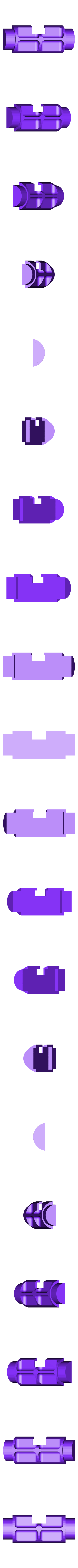 Back.STL HC -SR04 Fully Articulating Enclosure - Ultrasonic Sensor Mount
