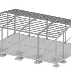 Warehouse-G-3D-Structural.jpg Warehouse G steel structure