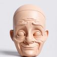 BJD-Doll-Head---Smiling-Granny.jpg BJD Doll Head – Smiling Granny #tan