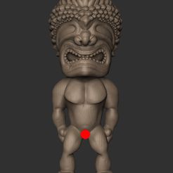 Ku_full_glory.jpg STL-Datei Hawaiian God: Ku ("full glory" version) kostenlos・3D-Druck-Idee zum Herunterladen