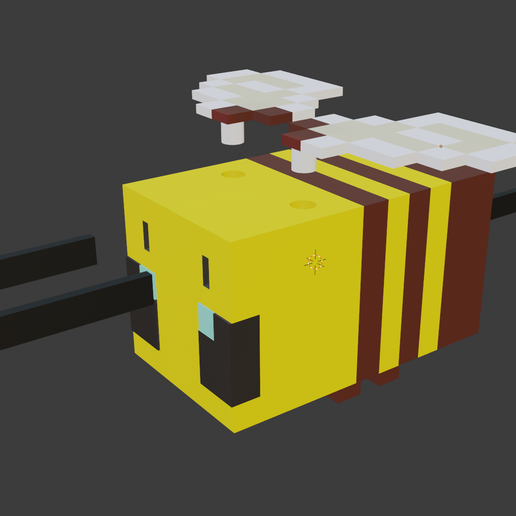 Bee-expanded.png Minecraft Bee Figurine