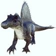 009.jpg DOWNLOAD spinosaurus 3D MODEL SpinoSAURUS RAPTOR ANIMATED - BLENDER - 3DS MAX - CINEMA 4D - FBX - MAYA - UNITY - UNREAL - OBJ - SpinoSAURUS DINOSAUR DINOSAUR 3D RAPTOR