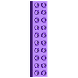 SB_2x10x1_v1_0.stl Montini building bricks Two Pip Set (Lego Compatible)