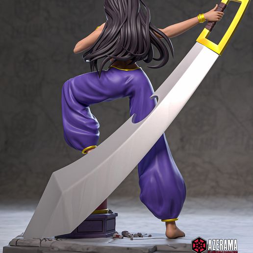 Aisha_05BackFull.jpg Aisha STL Ready for 3D Printing