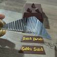 IMG_20230907_222014.jpg Harry Potter Golden Snitch 30 and 45 mm, with base and different signs.