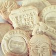 PKYALL3.jpg Peaky Blinders Cookie Cutter - "By Order" Classic Cookie Round