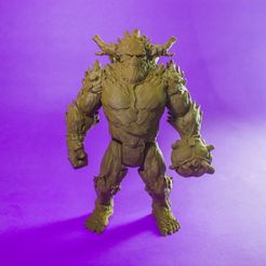 0.jpg STL file Groot King Assembly version・3D printing design to download