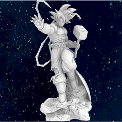 Cattura.png STL file Marvel Goku "fan art"・Design to download and 3D print