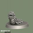 MINIATURES Fichier 3D Vers de roche・Objet imprimable en 3D à télécharger