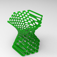 pen stand2.1.png Free STL file Pen stand Organic・3D print model to download
