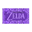 Zelda relief 1 f.stl Zelda relief, keychain version available