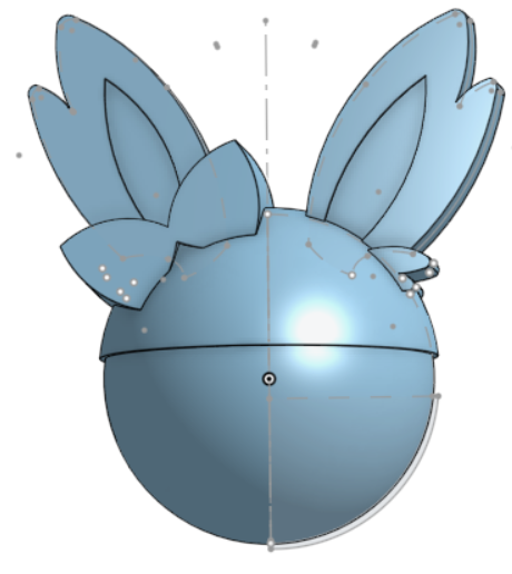 Sylveon Pokeball 3D model