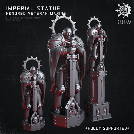 Imperial Statue - Honored Veteran