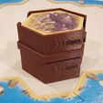 20210820_203459.jpg CATAN COMPATIBLE Hexagon storage for many versions