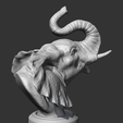 09.png Elephant Head AM05 3D print model