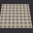 08.jpg Quilted Fabric Leather Seamless Texture 3D Model