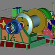 wciagarka13.jpg High detailed towing winch for tugboats 3D print model