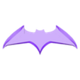 batarang full STL.stl DCEU - Batman batarang 3D model