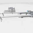 MHW01C-GM-Spec-Ops-Weapons-preview-02.png -MHW01-GM Spec OPS gun set 01 3D print files