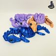 IMG_19614.jpg Lucky Plesiosaurus Turtle - Swappable Shell - Articulated - Print in Place - No Supports - Flexi